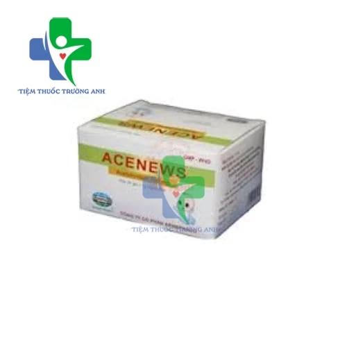 Acenews 100mg Armephaco - Điều trị các rối loạn về tiết dịch hô hấp